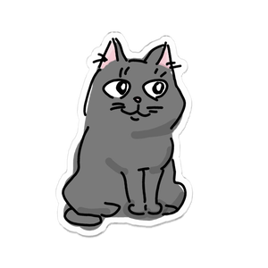 かべねこアクリルバッジ