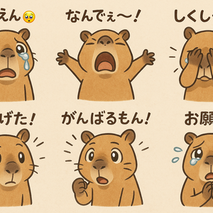 おもしろい！かわいい！キュートスタンプがいっぱい Ｎo.3