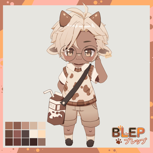 Rei 🐮🍫 | Blep35 Studio【オリジナルVRMモデル / VTuber・配信向け】