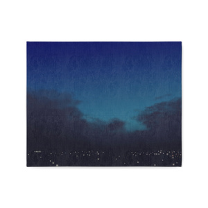 キャンバス画 夕闇