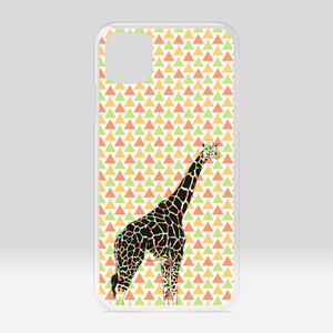 クリアiPhoneケース きりん