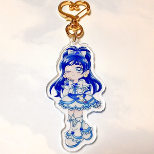 キュアホワイト　アクリルキーホルダー