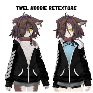 【TWEL】ARK Hoodie Texture