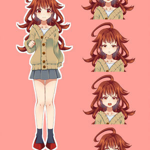 女性立ち絵