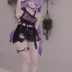 🖤Noir Square Boots🖤【15アバター対応】 缩略图 7