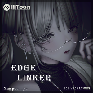 【全品半額】🖤Edge Linker earrings🖤 37アバター位置対応済