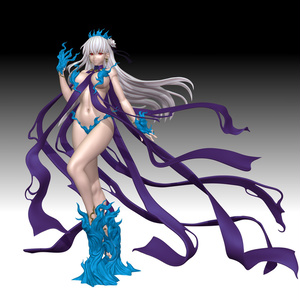 尾刃カンナ 未塗装未組立 ガレージキット ガレキ カンナ 水着 未塗装