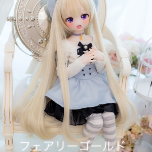 MDD 8-9inch ドールウィッグ ツインテール ディーラー様製 MDDサイズ ディーラー様製 9インチ ウィッグ ツインテール 赤