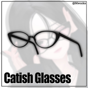 【無料/Free】 猫目メガネ Catish Glasses 缩略图 2