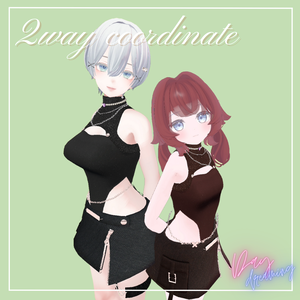 【2WAY】ワンピース×水着【コーディネートセット】