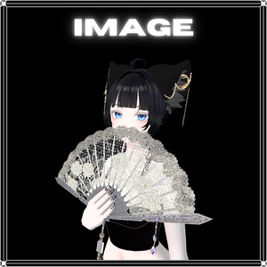 【揺れる】レース扇子 缩略图 4