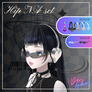 Hipなヘッドフォン×サングラスのセット
