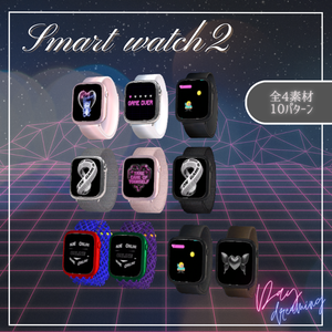 【待受anim7種入】smartwatch【好きな画像に変更も可能】