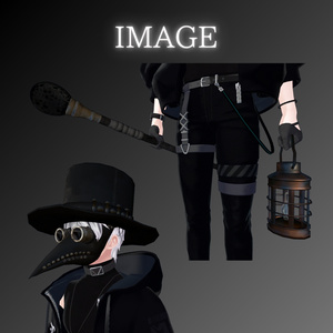 【パーティクル付き】ペスト医師【ハロウィンおすすめ】スチームパンク 缩略图 6