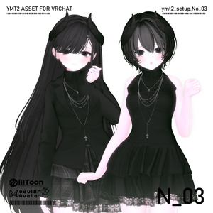 【VRC衣装】 N03 【7 AVATAR】 缩略图 2