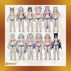 [12モデル対応] 夏用水着 / [12 models supported] Summer Swimsuit 缩略图 3