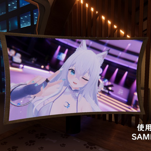 -CSD ZERO- VRChat向け湾曲Display・PhotoFrame 缩略图 2