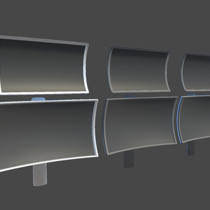 -CSD ZERO- VRChat向け湾曲Display・PhotoFrame 缩略图 6
