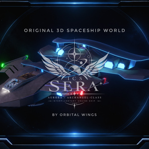 ✨発売記念セール中🎉オリジナルスペースシップ型ワールド-ICS SERA-