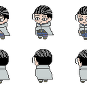 【ピクリエ用アバター　尾形と月島】