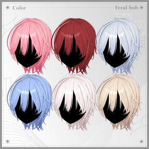 [VRC Hair] Feral Bob 缩略图 7