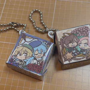 Candy-themed keychain