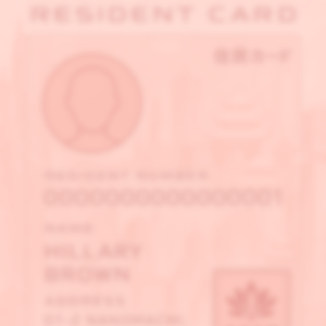 ネオ大阪 住民カード - Neo Osaka Resident ID