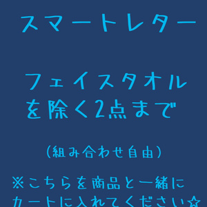 スマートレター タオル 定形