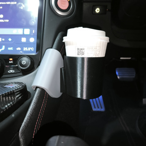 Nissan 370Z Passenger Knee Support Cup Holder (LHD Only) – No Modification | 3D Printable STL