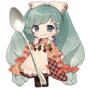【完売・ありがとうございました！】雪ミク2024＊スープカレーちゃんチャリティアクスタ（必ず紹介文をご確認ください)