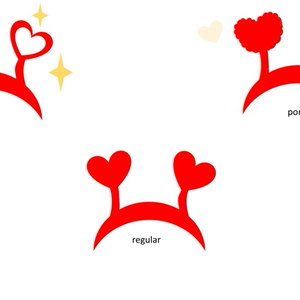 Valentines Assets: Heart Antenna/Head band