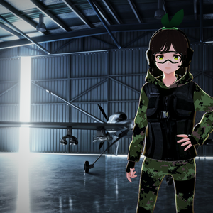 【VRoid】迷彩服 (Military camouflage)