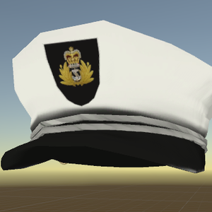 イギリス風の軍帽
