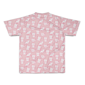 にぃみゃん フルデザイン Tシャツ 【ピンク】