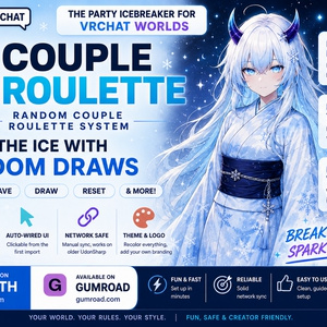 無料版 !  - カップルルーレット - Couple Roulette - Unity VRCHAT
