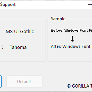Windows Font Fix