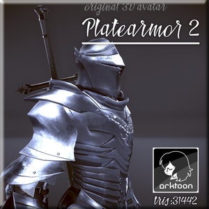 3dモデル「platearmor2」(対応終了)