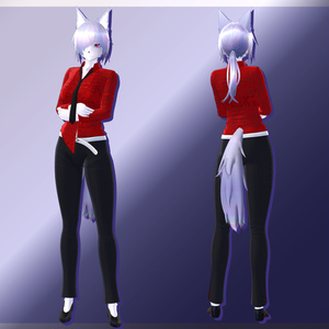 VRChat向けアバター「Wolvaregina(ウルヴァレジーナ)」 缩略图 2