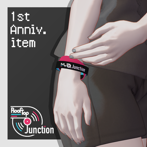 RoofTopJunction 1st Anniversary 記念リストバンド