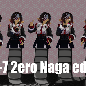 VR用3Dモデル 2A-7 2ero Naga edit (now with PhysBones)