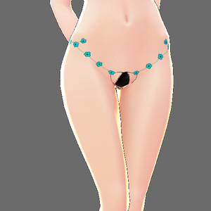 【VRoid／無料】メッシュ風パンツ、テクスチャ