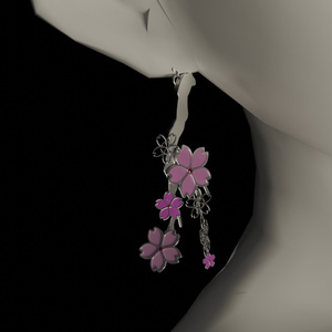 [VRC] 桜ピアス [3D] 缩略图 2