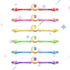 一週間無料【動く】魔法ちるプレート2【6色】