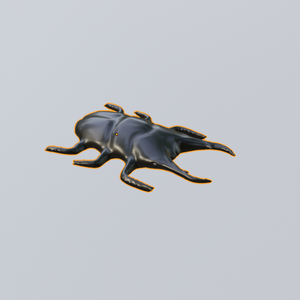 3Dモデルクワガタ虫 stag beetle