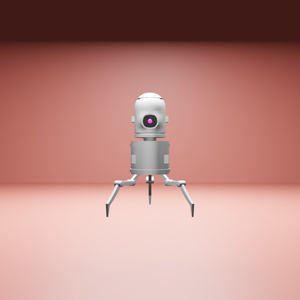 ロボット 3Dモデル アニメーション付