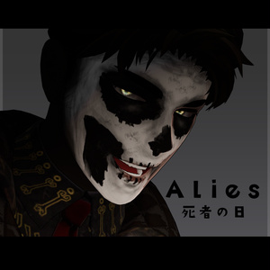 【改変用マテリアルセット】Halloweenセット　加須谷（ゾンビ）・荒洲（死者の日） 缩略图 2