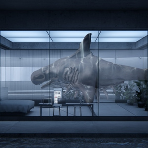 【オリジナル3Dモデル】GluttonShark 缩略图 3