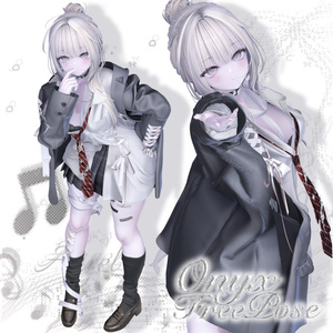 【Free】Onyx Free pose Set🐈‍⬛ 缩略图 4