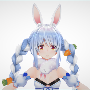 Usada Pekora 3D Characters 3D Model VRChat