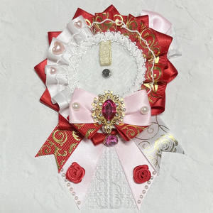 缶バッジ用 痛ロゼット オーダー 受付中 - YUKO♡ハンドメイド